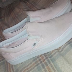 Pink Van's size 7 but fits like 7.5